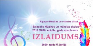 Izlaidums 2020. Salaspils Mūzikas un mākslas skola