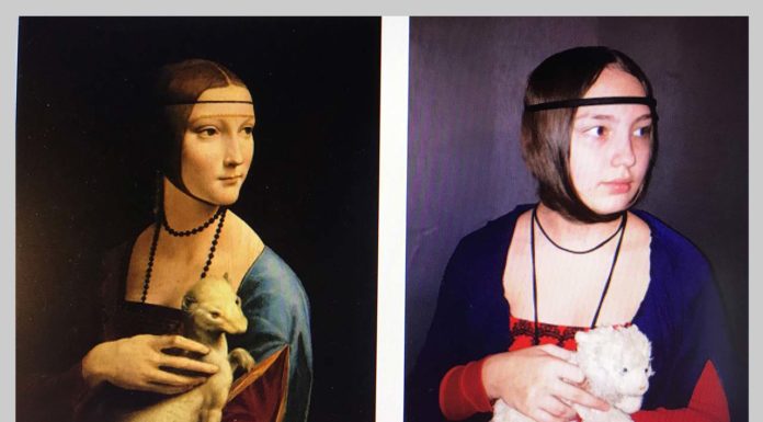 Leonardo Davinci "Dāma ar sermulinu" interpretacija