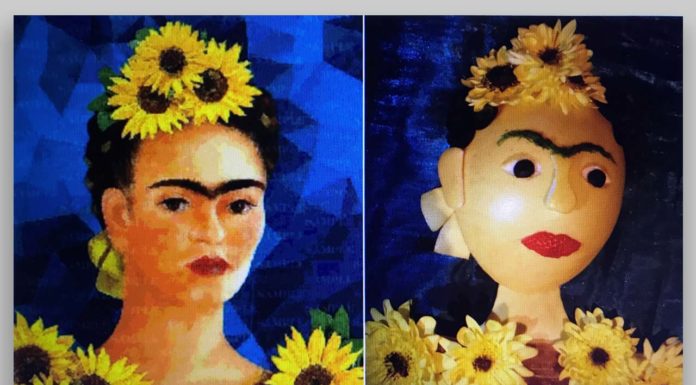 Frida Kalo "Pašportrets ar saulespuķēm" / Interpretācija