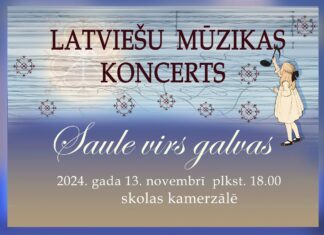 Latviešu mūzikas koncerts, "Saule virs galvas"