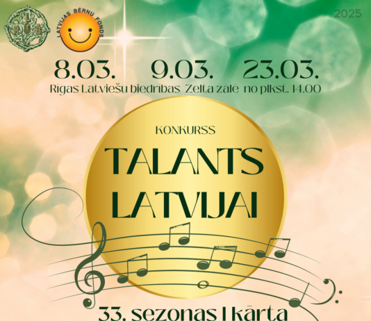 Talants Latvijai 2025