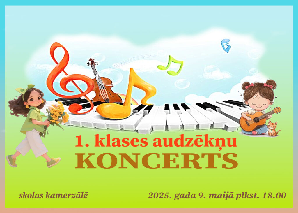 1. klases audzēkņu koncerts