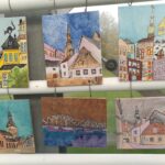 Izstāde ZEMES GAISMA flīžu apgleznojumi