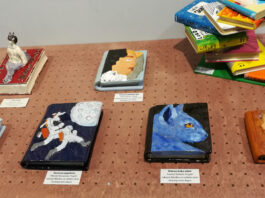 Salaspils MMS audzēkņu darbi LNB