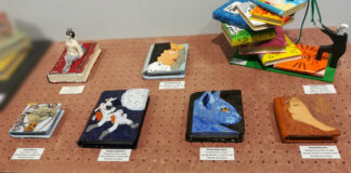 Salaspils MMS audzēkņu darbi LNB