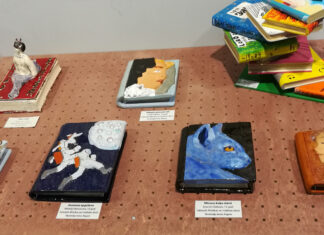 Salaspils MMS audzēkņu darbi LNB