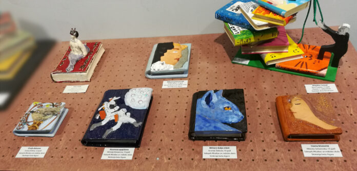 Salaspils MMS audzēkņu darbi LNB