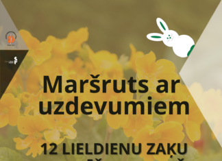 Lieldienu zaķu meklēšanas piedzīvojums Doles salā zaku cels 2026