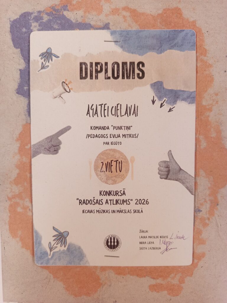 Agates Cielavas diploms